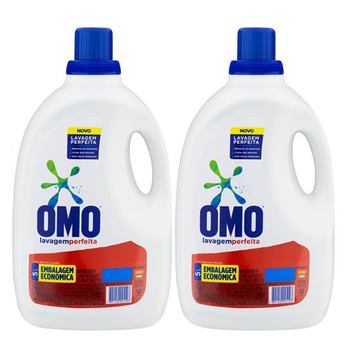 Sabão Líquido Omo Lavagem Perfeita 5L - 2 Unidades é boa?