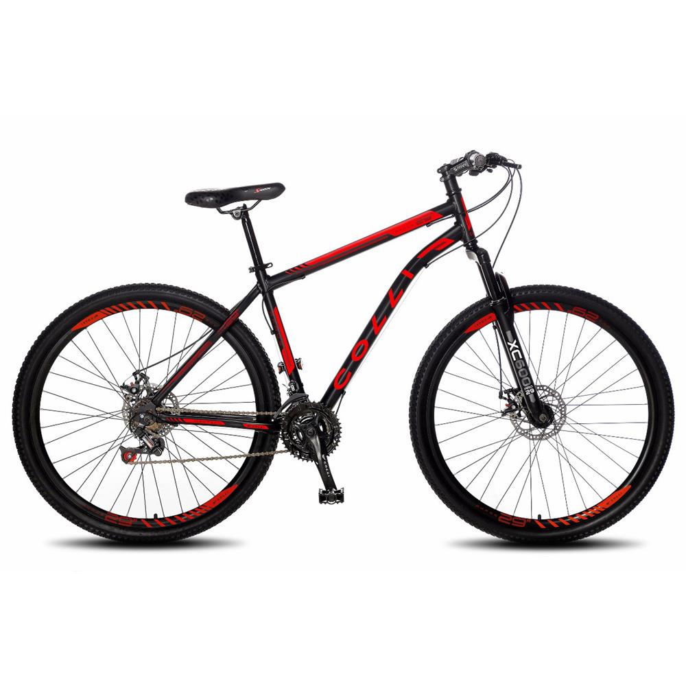 Bicicleta Colli Bike Freio a Disco com 21 Marchas e Aro 29