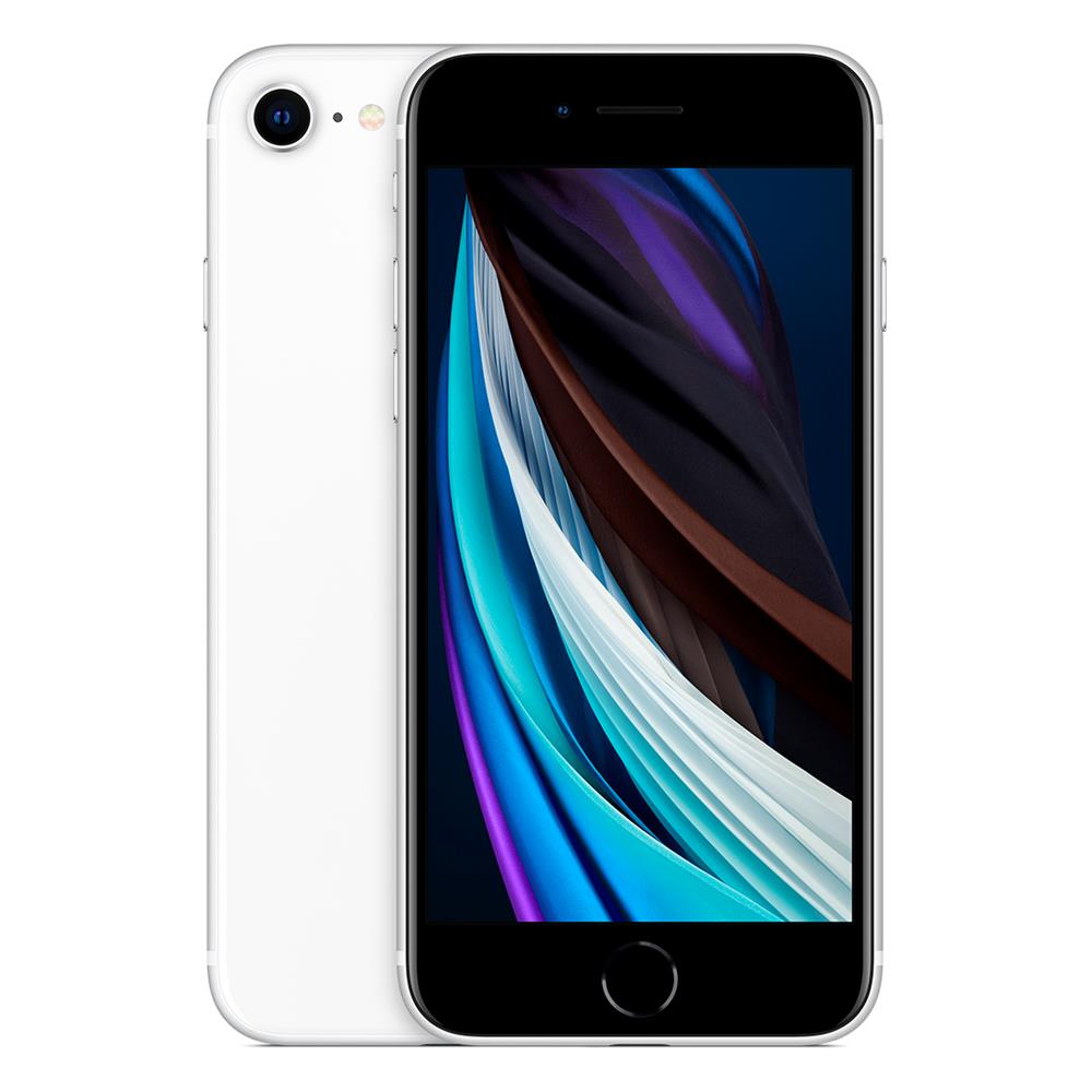 iPhone SE Apple 128GB, Tela 4,7”, iOS 13, Sensor de Impressão Digital, Câmera iSight 12MP, Wi-Fi, 4G, GPS, Bluetooth e NFC – Branco