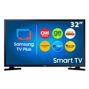 Smart TV LED 32" HD Samsung T4300 com HDR, Sistema Operacional Tizen, Wi-Fi, Espelhamento de Tela, Dolby Digital Plus, HDMI e USB - 2020