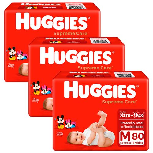 Fralda Huggies Supreme Care M - 240 Unidades é boa?