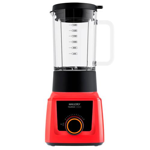 Liquidificador Mallory Taurus Glass 12 Velocidades 1300W - Vermelho é boa?