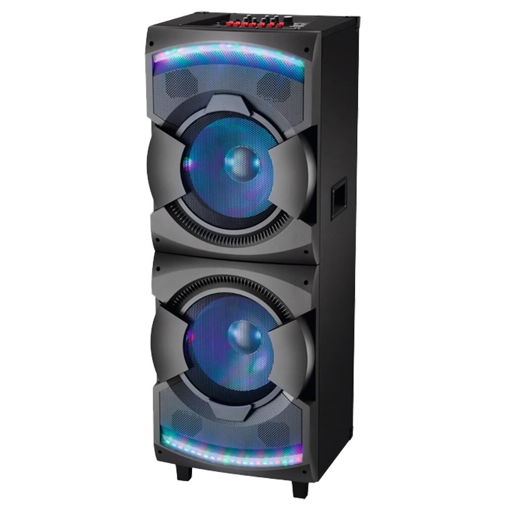 Caixa Amplificadora Multiuso Mondial CM-12 Connect Mega Sound Bluetooth, Entradas USB e SD Card, MP3 e Rádio FM - 1500W