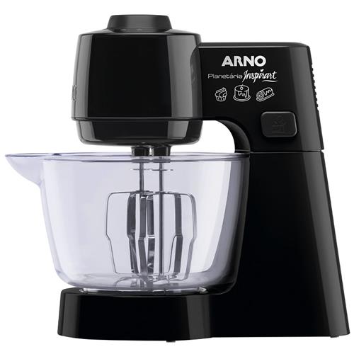 Batedeira Planetária Arno Inspirart KM-31 com 5 Velocidades e 500W – Preta é boa?