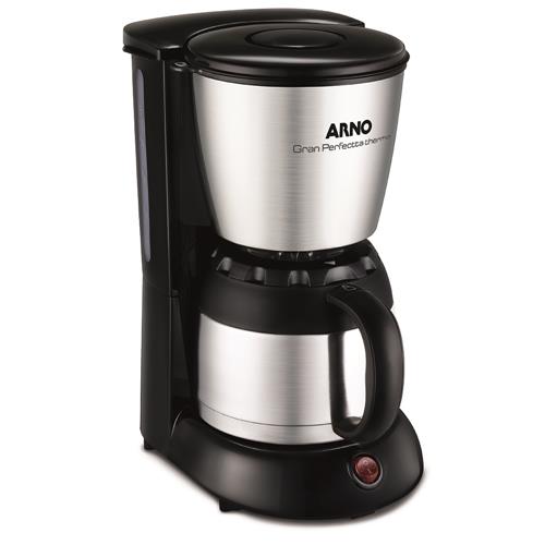 Cafeteira Elétrica Arno Gran Perfectta Thermo CFX2 24 Xícaras – Preta/Inox é boa?