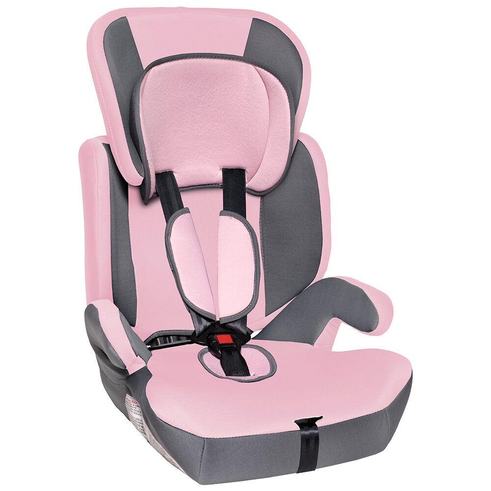 Cadeira para Automóvel Styll Baby Dream Baby Plus - 9 a 36kg - Cinza/Rosa