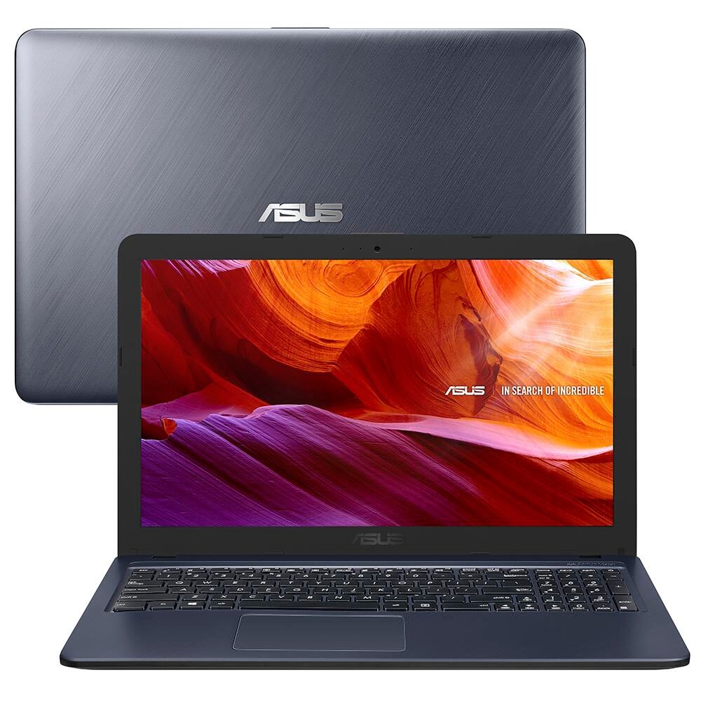 Notebook Asus Core i3-6100U 4GB 1TB Tela 15.6” Endless OS X543UA-GQ3153