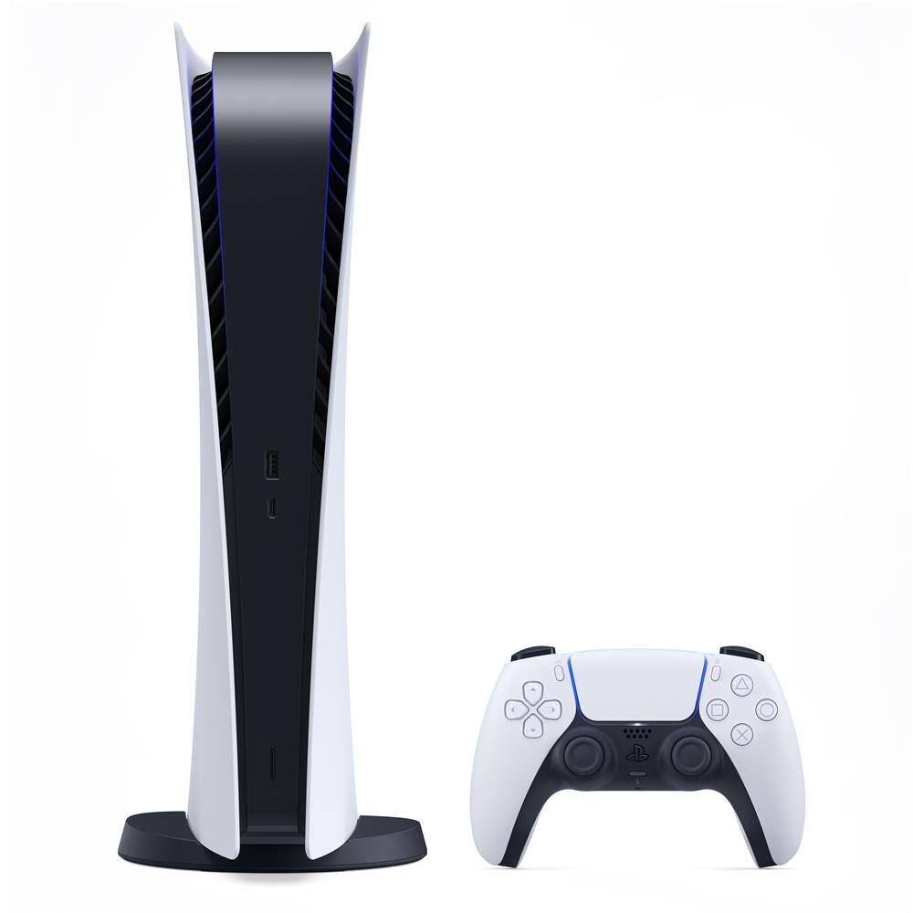 Console Playstation 5 Digital Edition 825GB SSD + Controle Sem Fio DualSense - Branco