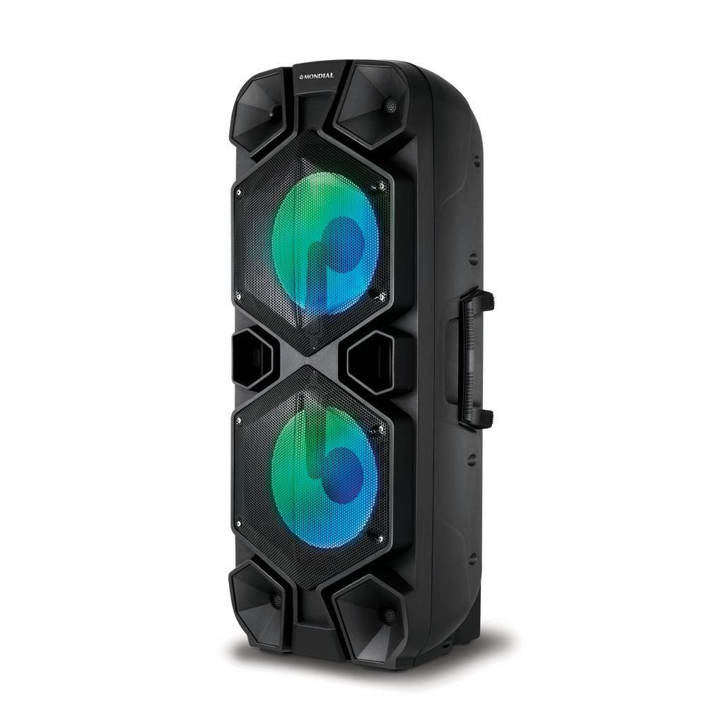 Caixa de Som Amplificada Mondial Connect Mega Sound II CM-15 1000W