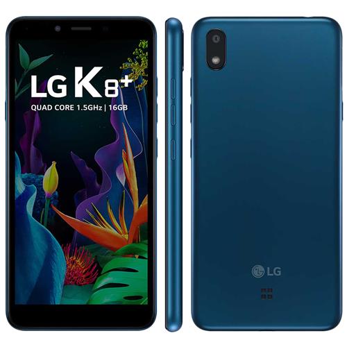 Smartphone LG K8+ Azul 16GB, Câmera frontal de 5MP, Bateria de 3.000mAh, Android GO, Dual Chip, Tela de 5.45" e Resistência Militar é boa?