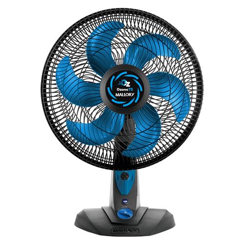 Ventilador de Mesa Mallory Ozônic TS 40cm, 6 Pás, 126W - Preto/Azul é boa?