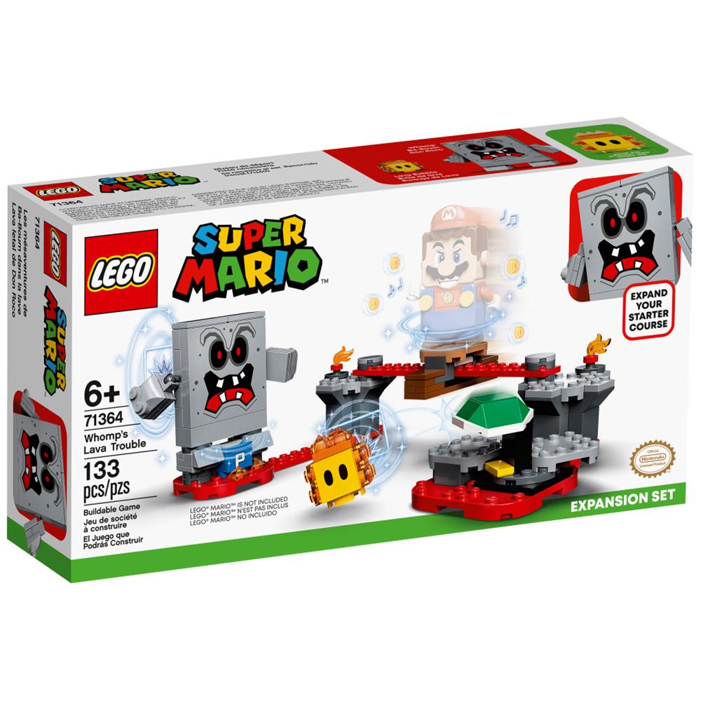 LEGO Mario Bros Pacote de Expansão Revés das Lavas do Esmagão 71364 - 133 Peças