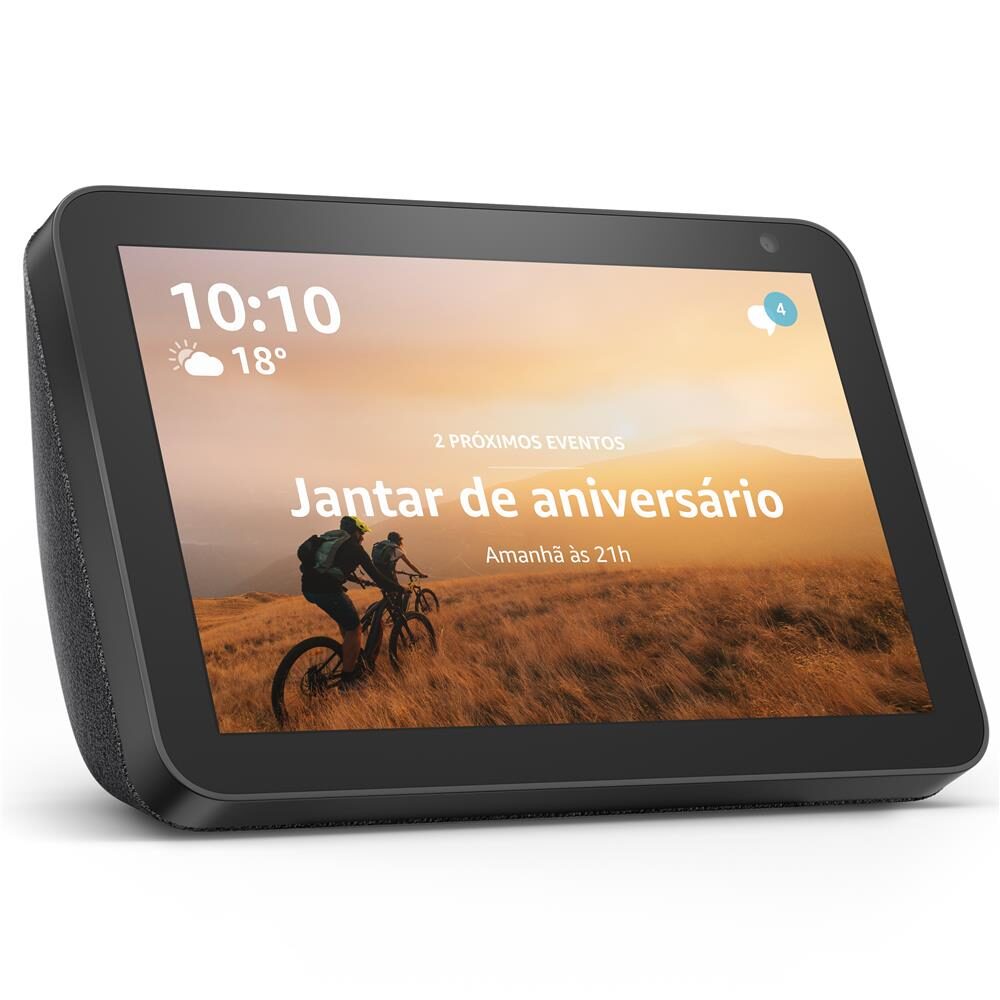 Smart Speaker Tela 8" Amazon Echo Show 8 com Alexa - Preto