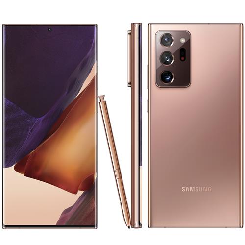 Menor preço em Smartphone Samsung Galaxy Note20 Ultra Bronze 256GB, 12GB RAM, Tela Infinita de 6.9”, Câmera Tripla, Caneta S-Pen, Android 10 e Processador Octa-Core