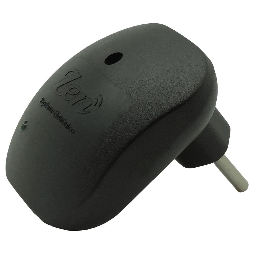 Repelente Eletrônico Preto Zen ON Eletrônicos Indicado para Repelir Pernilongos, Mosquitos, Ratos e Morcegos em Ambientes de até 30m²