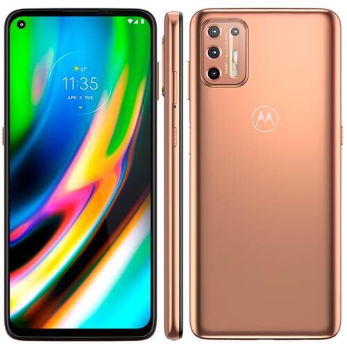 Smartphone Motorola Moto G9 Plus Ouro Rosê 128GB, 4GB RAM, Tela de 6.8”, Câmera Traseira Quádrupla, Android 10 e Processador Octa-Core é boa?