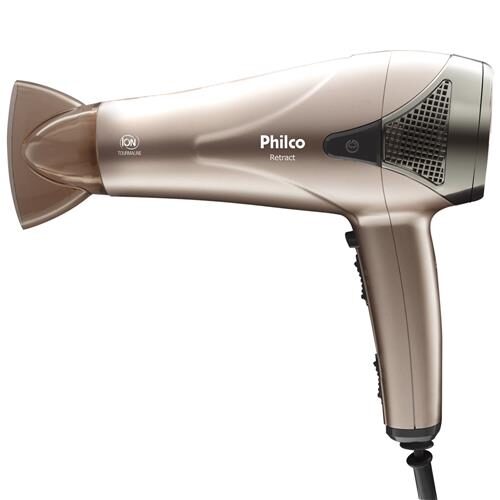 Secador de Cabelo Philco 2000W Retract PSC06RG - Rosa é boa?