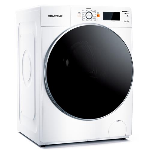 Lava e Seca Brastemp BNQ10AB Água Quente com Ciclo Tira Manchas Pro 10kg – Branco