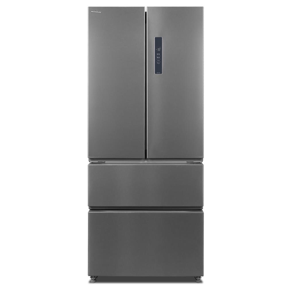 Refrigerador Philco French Door PRF406I com Tecnologia Smart Cooling Inox – 396 Litros