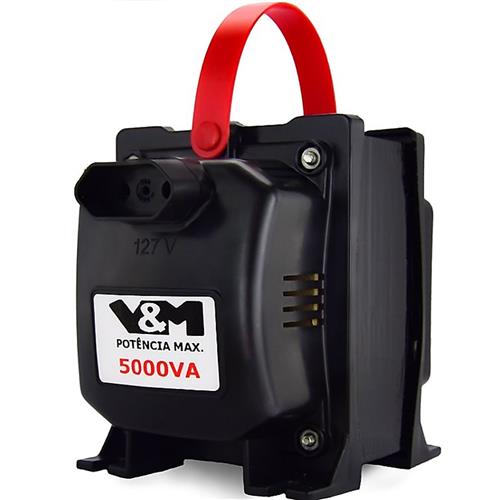 Menor preço em Autotransformador 5000VA V&M Fiolux Bivolt com Tomada Bipolar