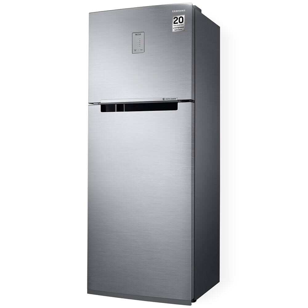 Refrigerador Samsung Evolution RT46 com PowerVolt Inverter Duplex 460L - Inox Look