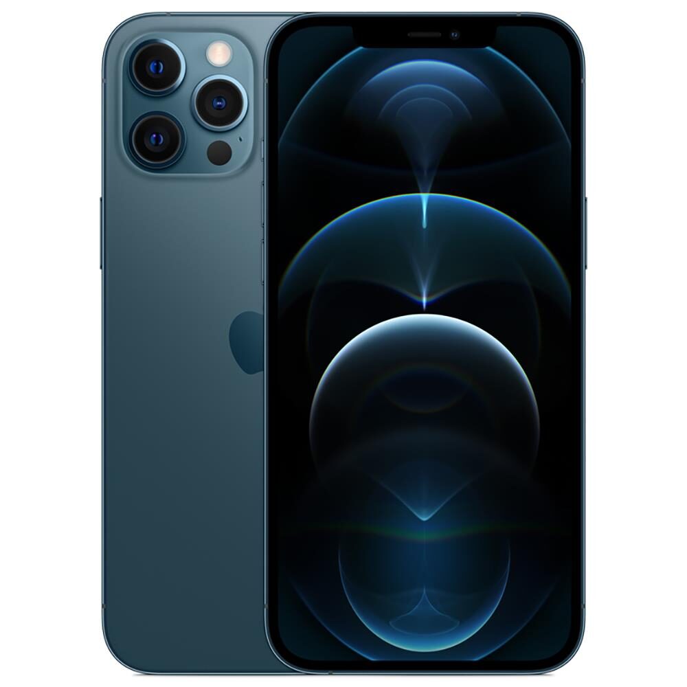 iPhone 12 Pro Max Apple 512GB Azul-Pacífico Tela de 6,7”, Câmera Tripla de 12MP, iOS