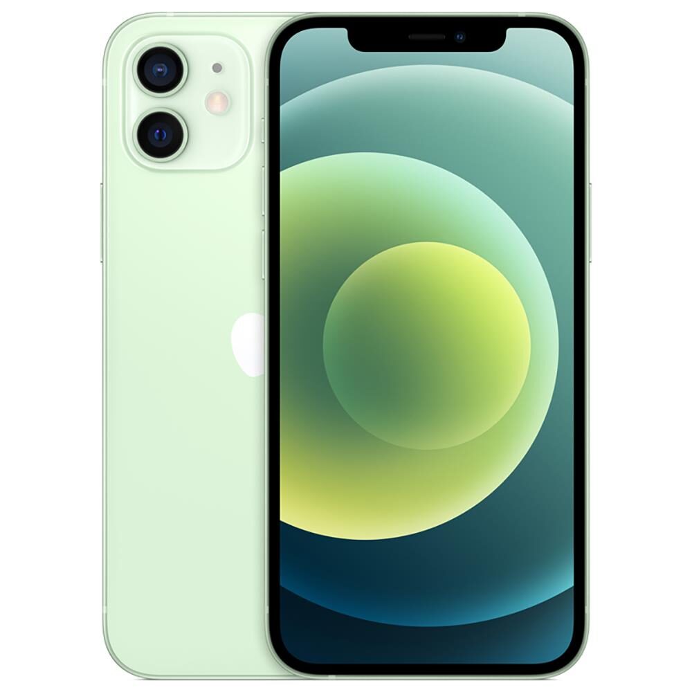 iPhone 12 Apple 64GB Verde, Tela Super Retina XDR de 6.1”, iOS, Câmera Traseira Dupla 12MP MGJ93BZ/A