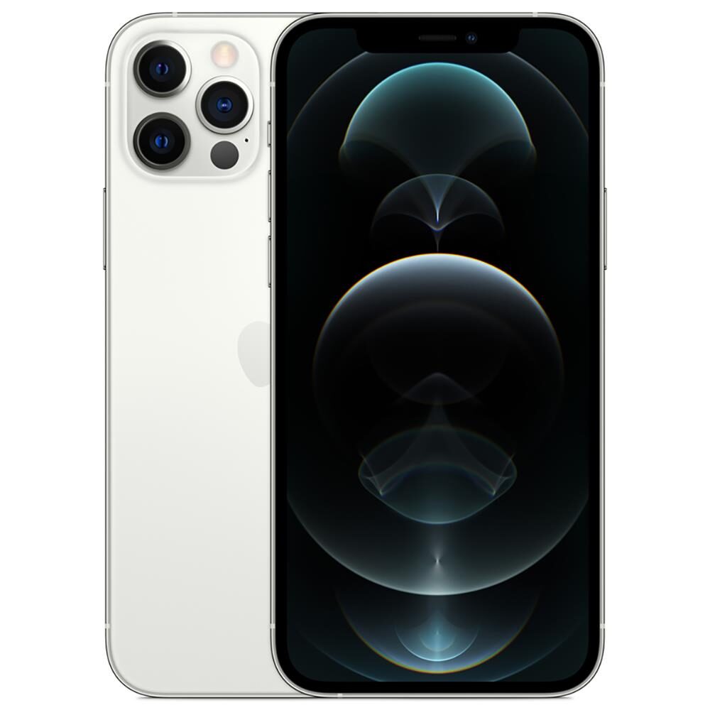 iPhone 12 Pro Apple 512GB Prateado Tela de 6,1”, Câmera Tripla de 12MP, iOS