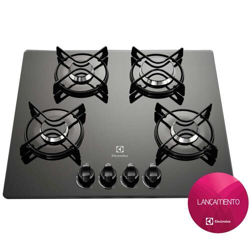 Cooktop a Gás 4 Bocas Electrolux GC60V com Acendimento Superautomático, Queimadores Selados e Grades Individuais - Bivolt - Preto é boa?