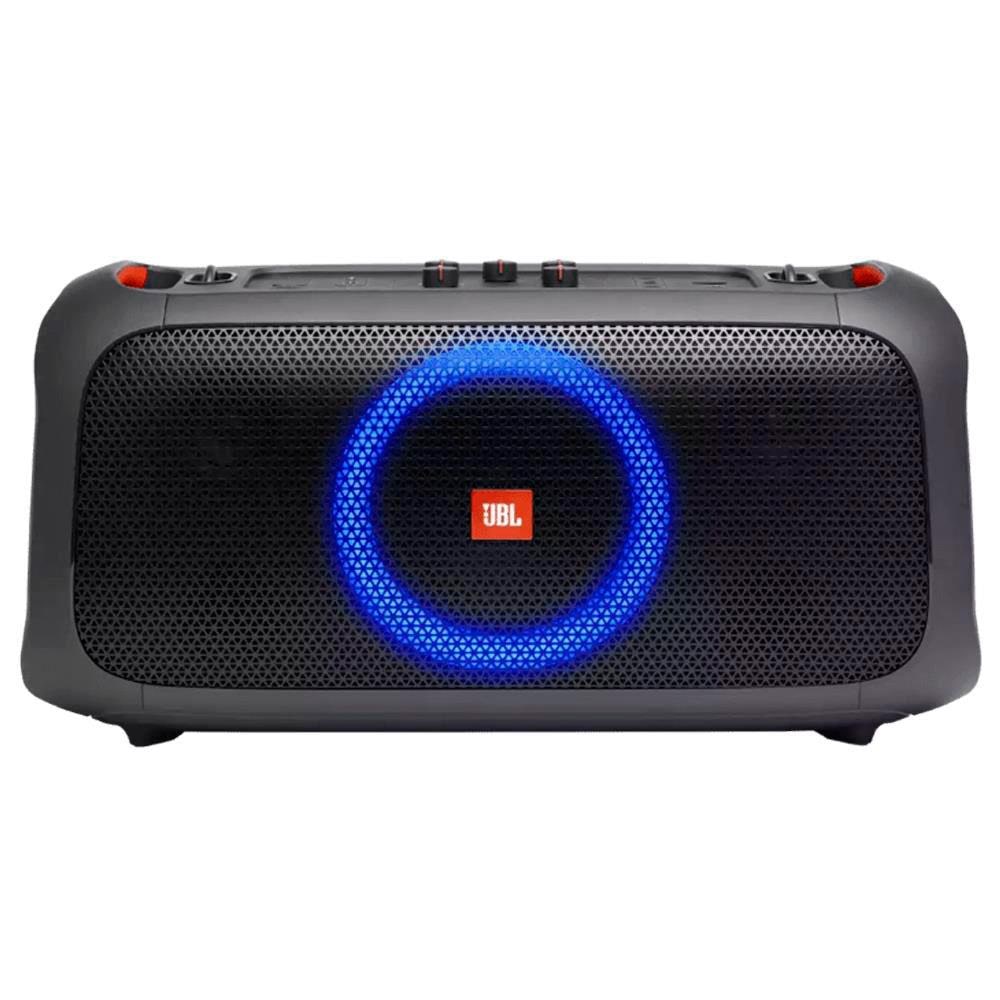 Caixa de Som JBL Partybox On-The-Go com Bluetooth, Luzes e Microfone sem Fio - 100W