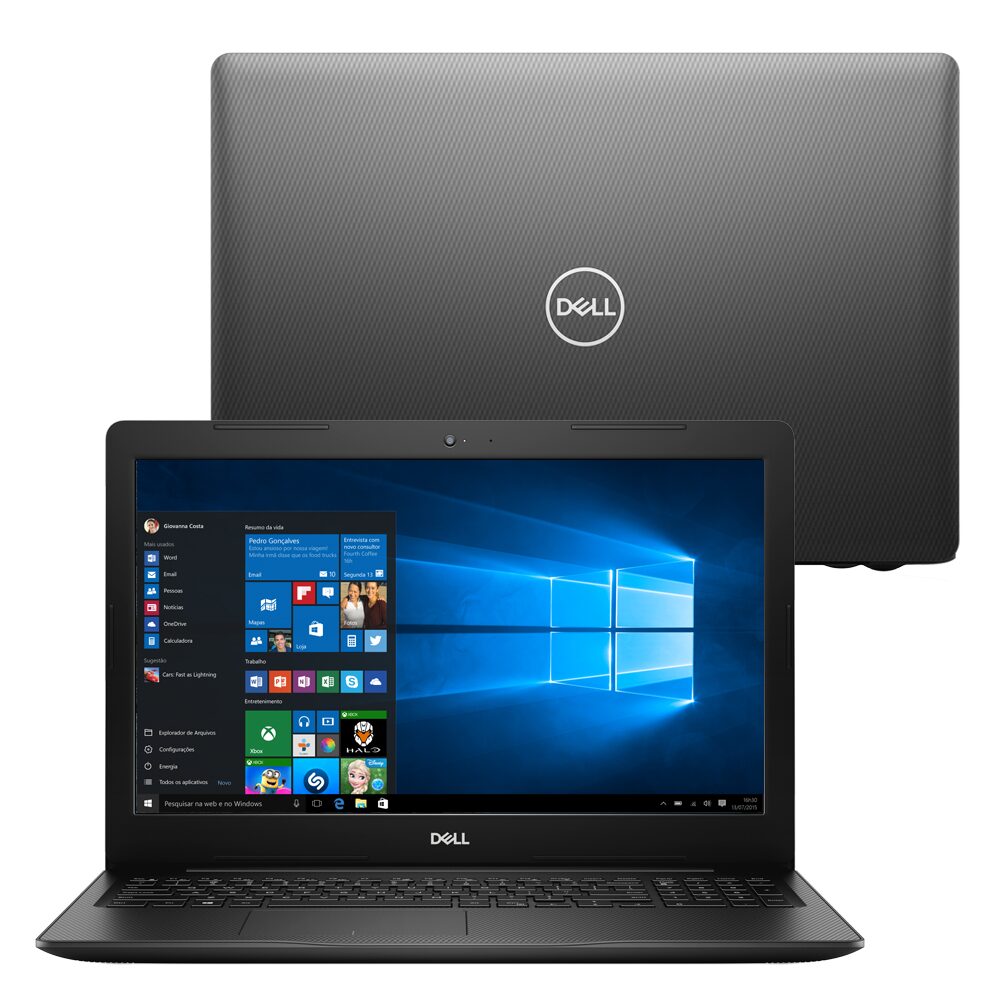 Notebook Dell Core i3-8145U 4GB 1TB Tela 15.6” Windows 10 Inspiron 15 3583-A35P