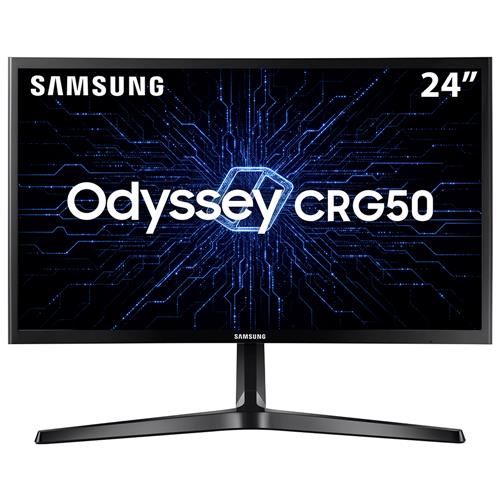 Monitor Gamer Curvo Samsung 24", FHD, 144 Hz,HDMI, DP, Freesync, Preto, Série CRG50 é boa?