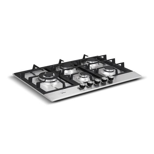 Cooktop a Gás Midea CYA5B 5 Bocas com Tripla Chama – Inox é boa?