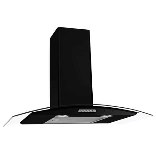 Coifa de Parede Fogatti Vidro Curvo Slim Preta - 75cm é boa?