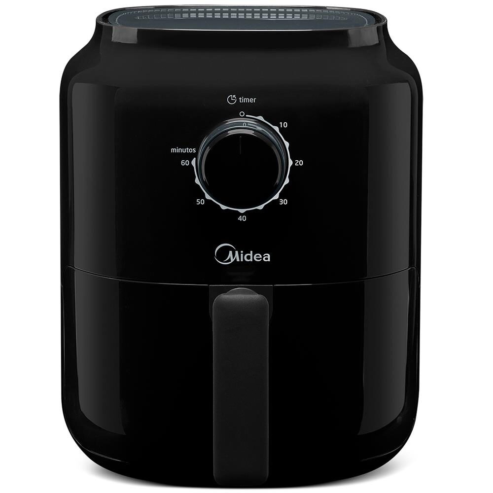 Fritadeira Sem Óleo Air Fryer Midea MiniFry FRA30P1 3L - Preta