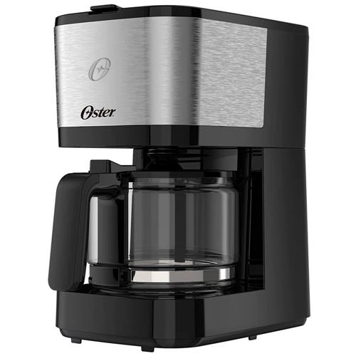 Cafeteira Elétrica Oster OCAF300 até 19 cafés – Preta/Inox