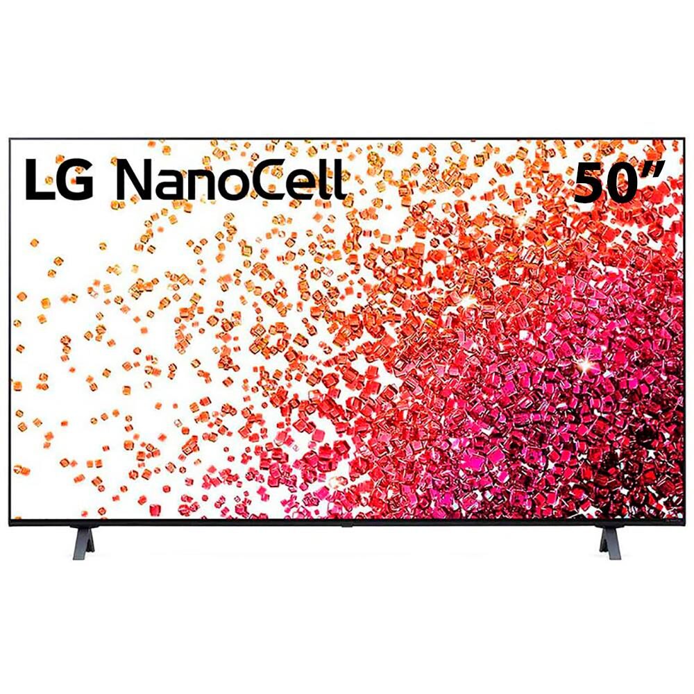 Smart TV 50" LG 4K NanoCell 50NANO75 3x HDMI 2.0, Inteligência Artificial ThinQAI, Smart Magic, Google Alexa - 2021