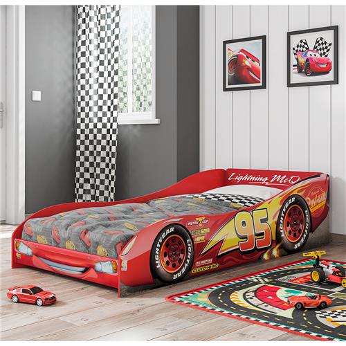 Menor preço em Cama Infantil Pura Magia New Carros - Vermelho