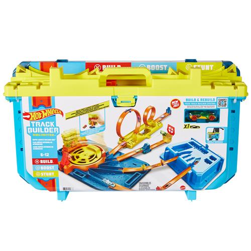 Menor preço em Pista Caixa Super Extrema de Acrobacias Hot Wheels Mattel City GVG11