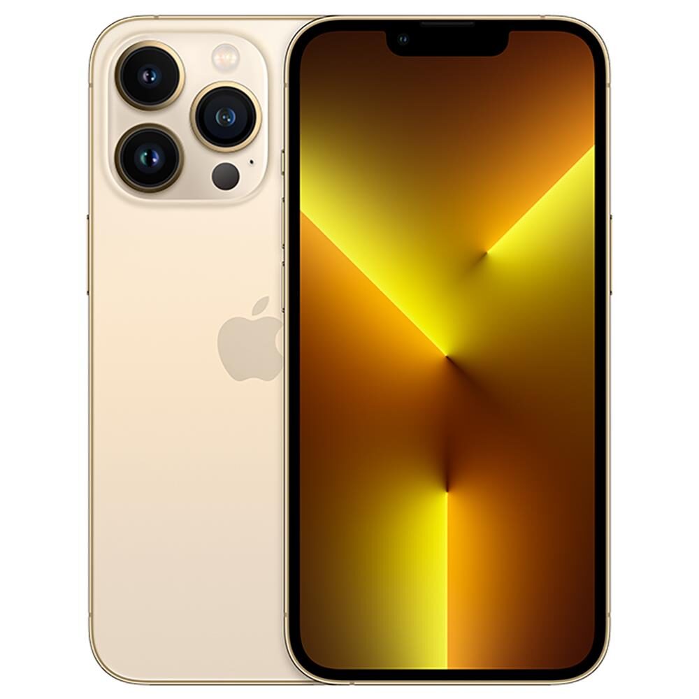 iPhone 13 Pro Apple 256GB Dourado Tela de 6,1” e Câmera Tripla