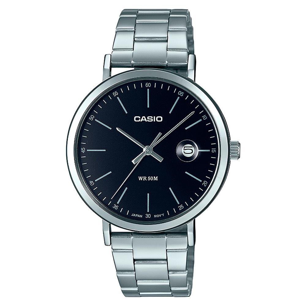 Relógio Masculino Analógico Casio Collection MTP-E175D-1EV - Prata
