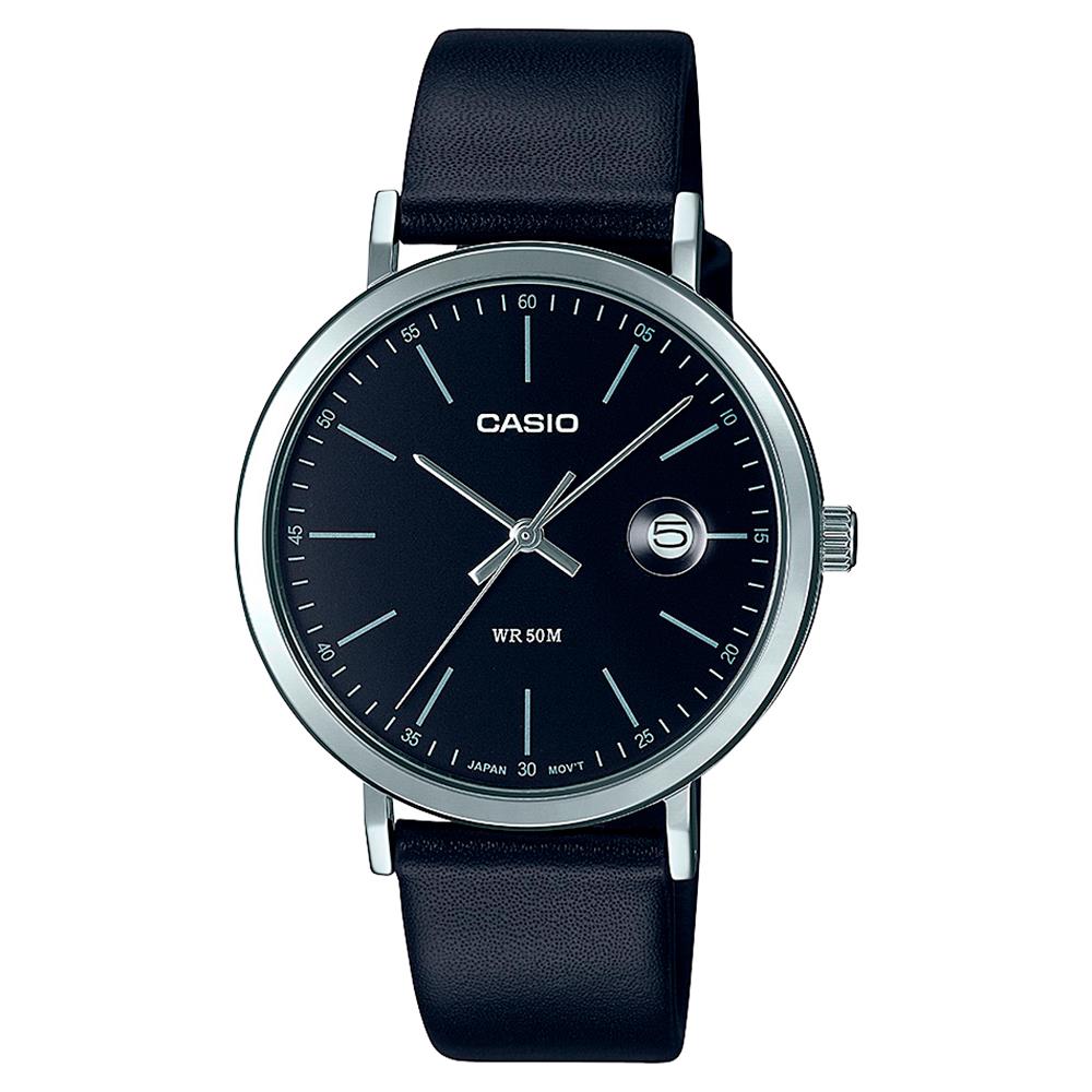 Relógio Masculino Analógico Casio Collection MTP-E175L-1EV - Preto