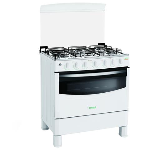 Fogão Consul 6 Bocas Erva Doce CF376BB Branco - Bivolt é boa?
