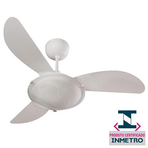 Ventilador de Teto Ventisol Sunny com Lustre, Controle de Velocidade e Reversão de Luz - Branco é boa?
