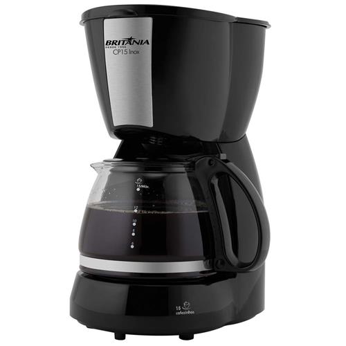 Cafeteira Elétrica Britânia CP15 15 Xícaras - Preta é boa?