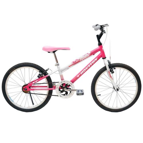 Menor preço em Bicicleta Aro 20 Houston Nina NN20L - Branco/Pink