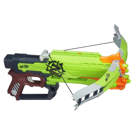Menor preço em Lançador de Dardos Nerf Hasbro Zombie Strike – Crossfire Bow