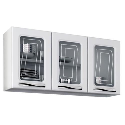 Armário Aéreo Colormaq Ipanema com 3 Portas em Vidro é boa?
