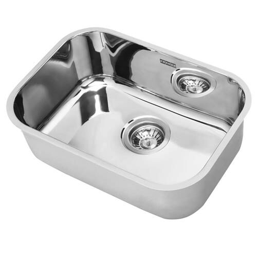 Menor preço em Cuba com Furo Franke com Válvula 4,5” e Alto Brilho 46X30x18 - Inox