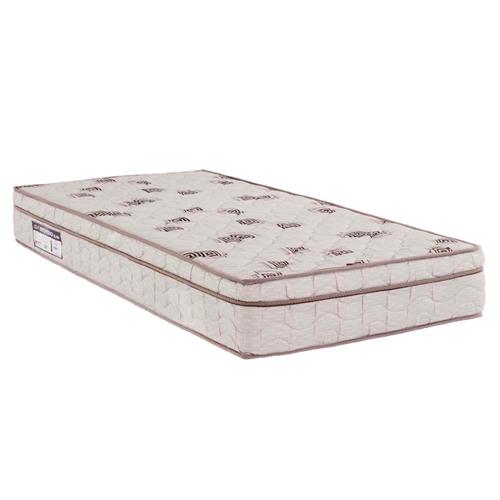 Menor preço em Colchão Solteiro Ortobom Light Ortopédico Selado Inmetro com Ortopillow de espuma D28 – 24 x 78 x 188cm – Marrom Claro